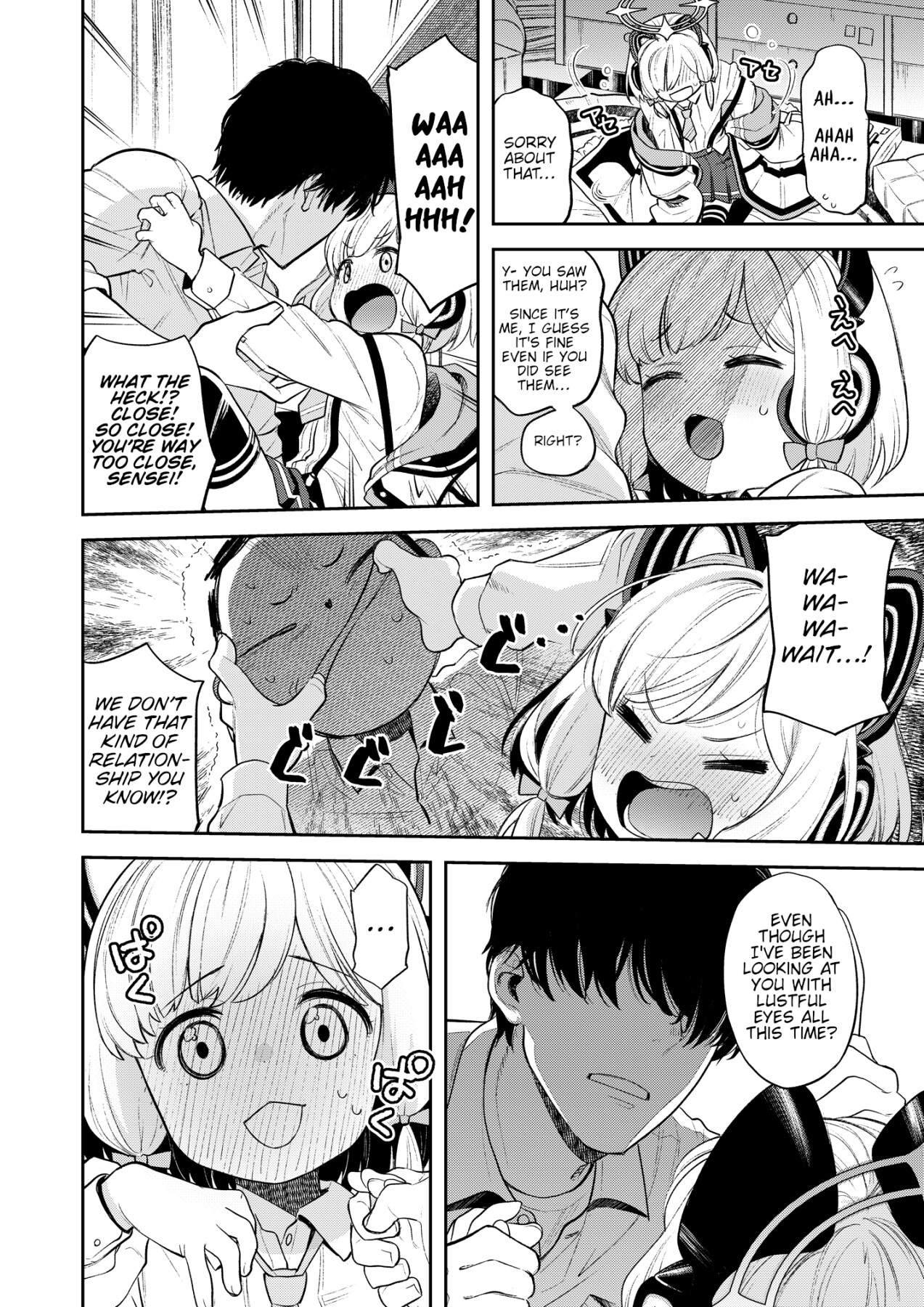 Hentai Manga Comic-Kivotos Sexual Activity Diary -Momoi--Read-7